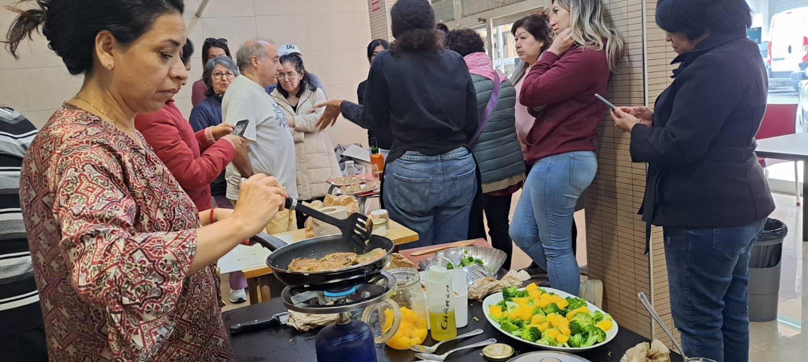 Taller de cocina de aprovechamiento en Achacova